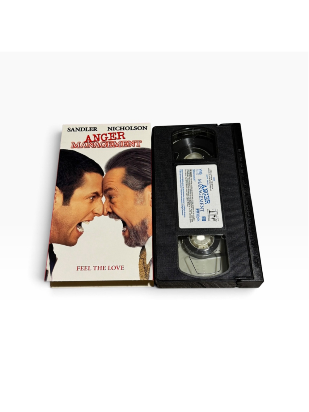 2003 Anger Management VHS Movie Columbia TriStar Adam Sandler Jack Nicholson